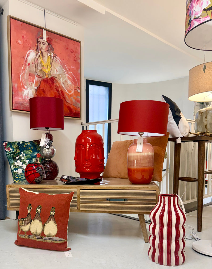 Ambiance moderne rouge