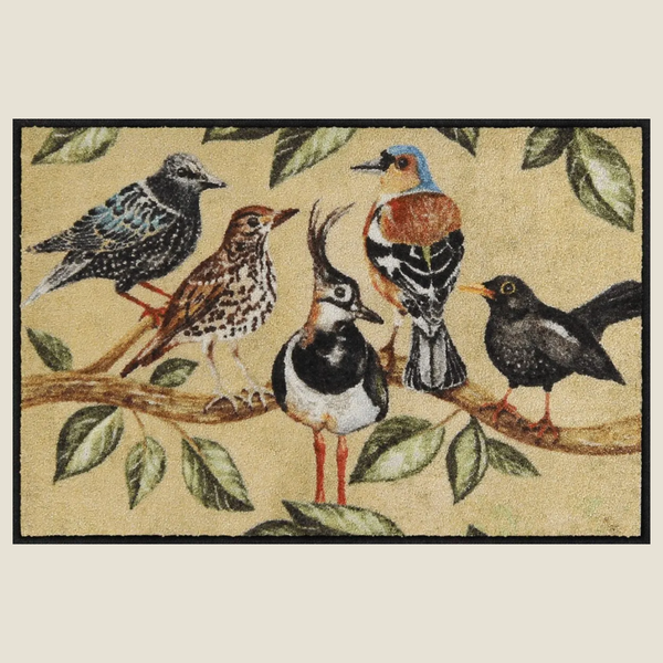 Tapis d'entrée Bird Song Salon Loewe 50 x 75 cm