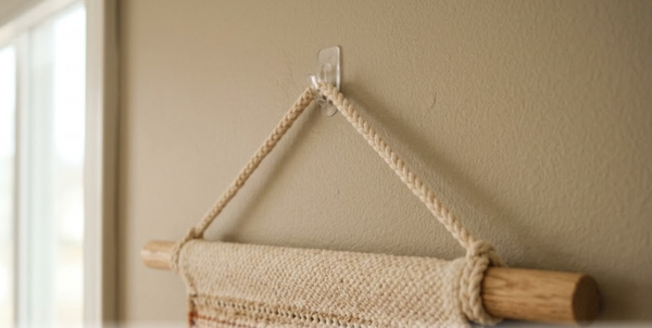 Accrocher une tenture murale sans abimer son mur