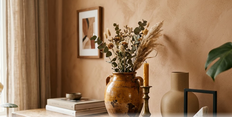 Associer bibelots vintage et pieces design