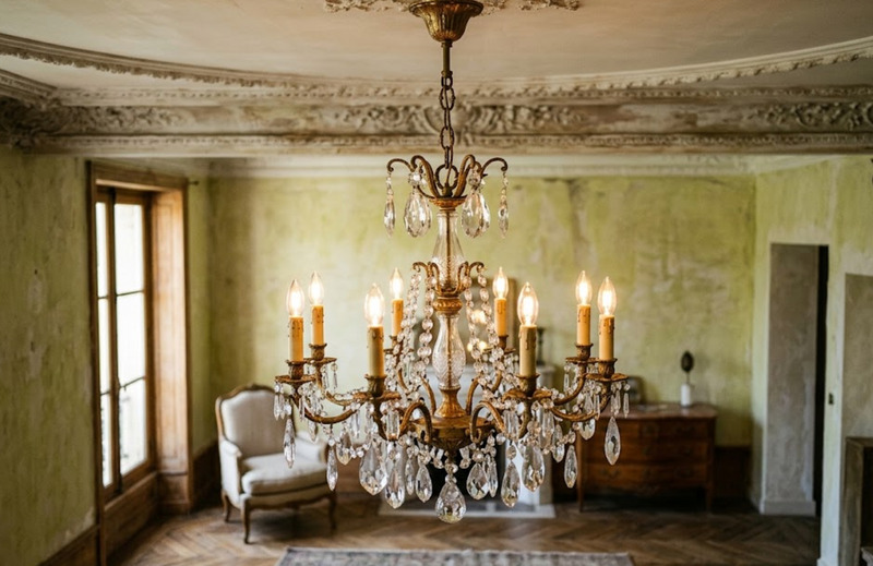 Lustre ancien restaure ou neuf