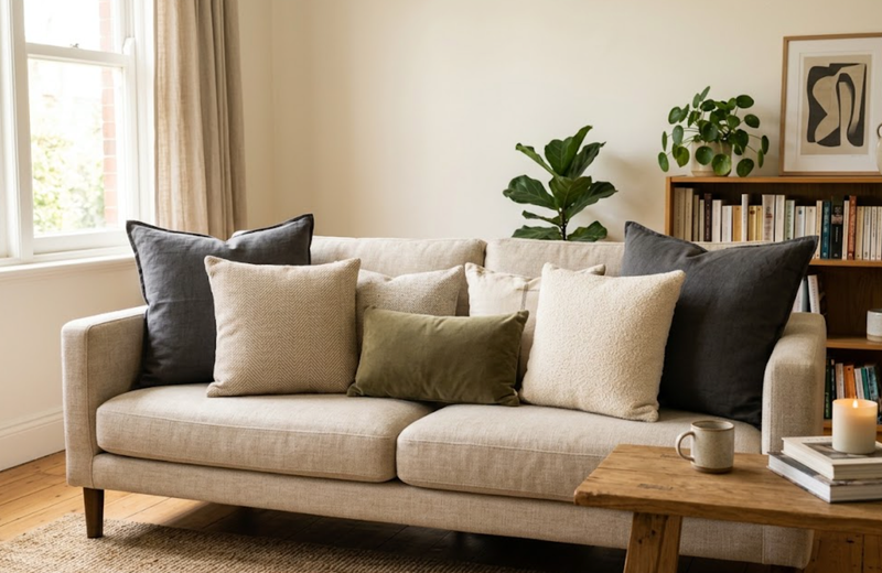 Taille de coussin pour un canape