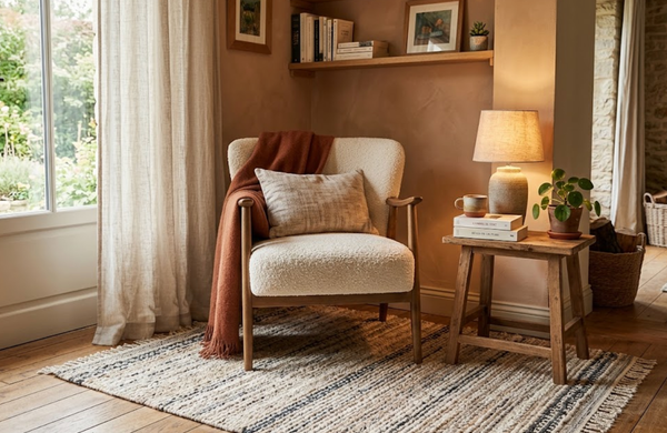 Tapis pour delimiter un coin lecture