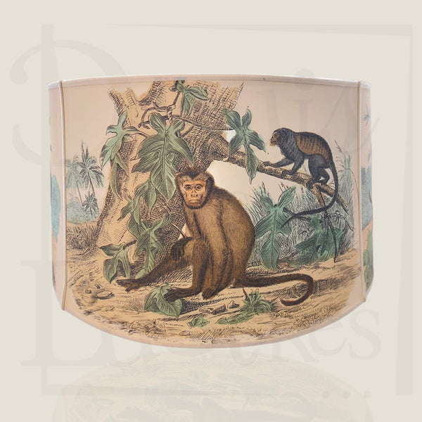 Abat-jour Singes vue 1