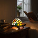 Lampe en verre style Tiffany Tortue – 20x11 cm
