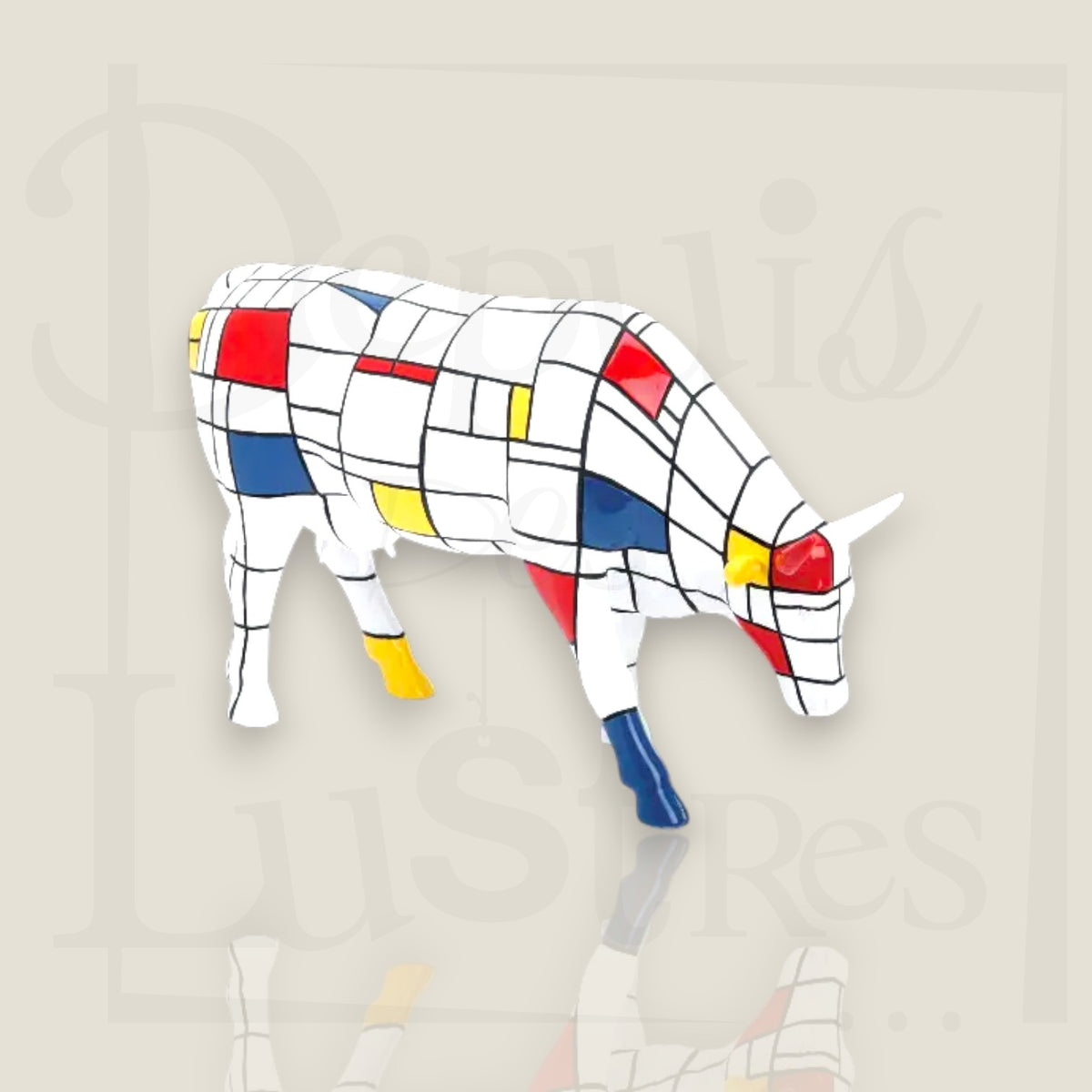Vache Moondrian vue 2