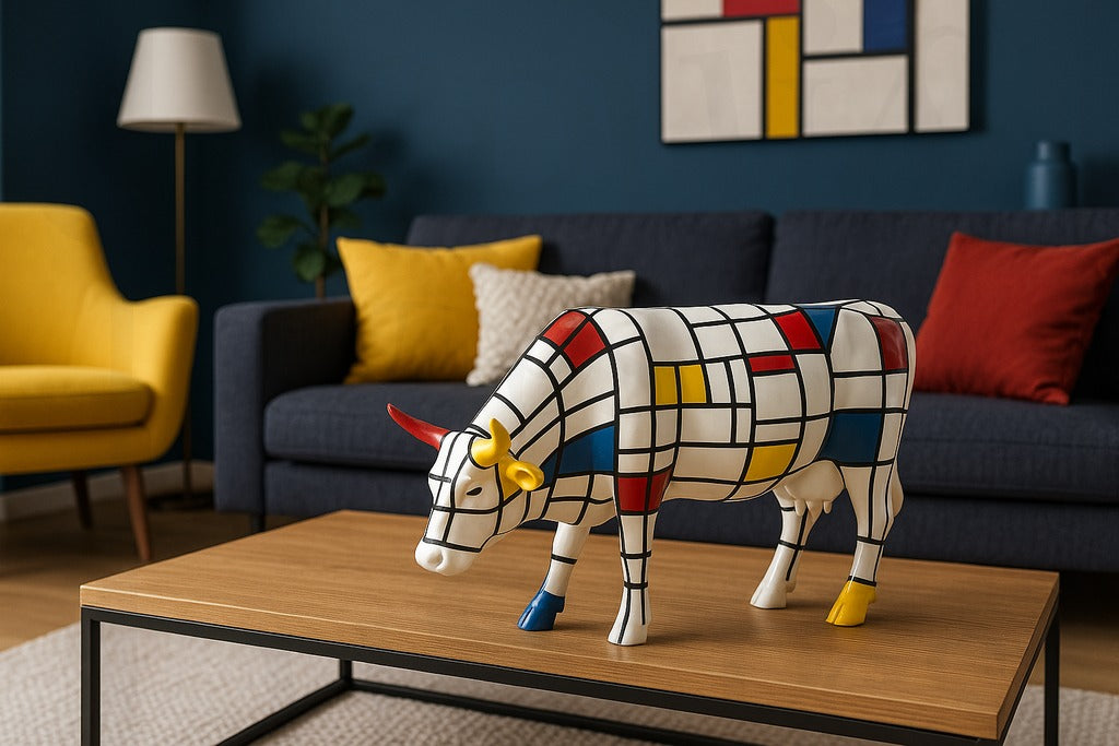 Vache Moondrian vue 4