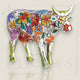 Vache Vaca Floral (large) - 30 cm x 20 cm - CowParade