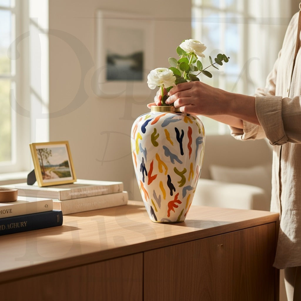 Vase céramique vue 1