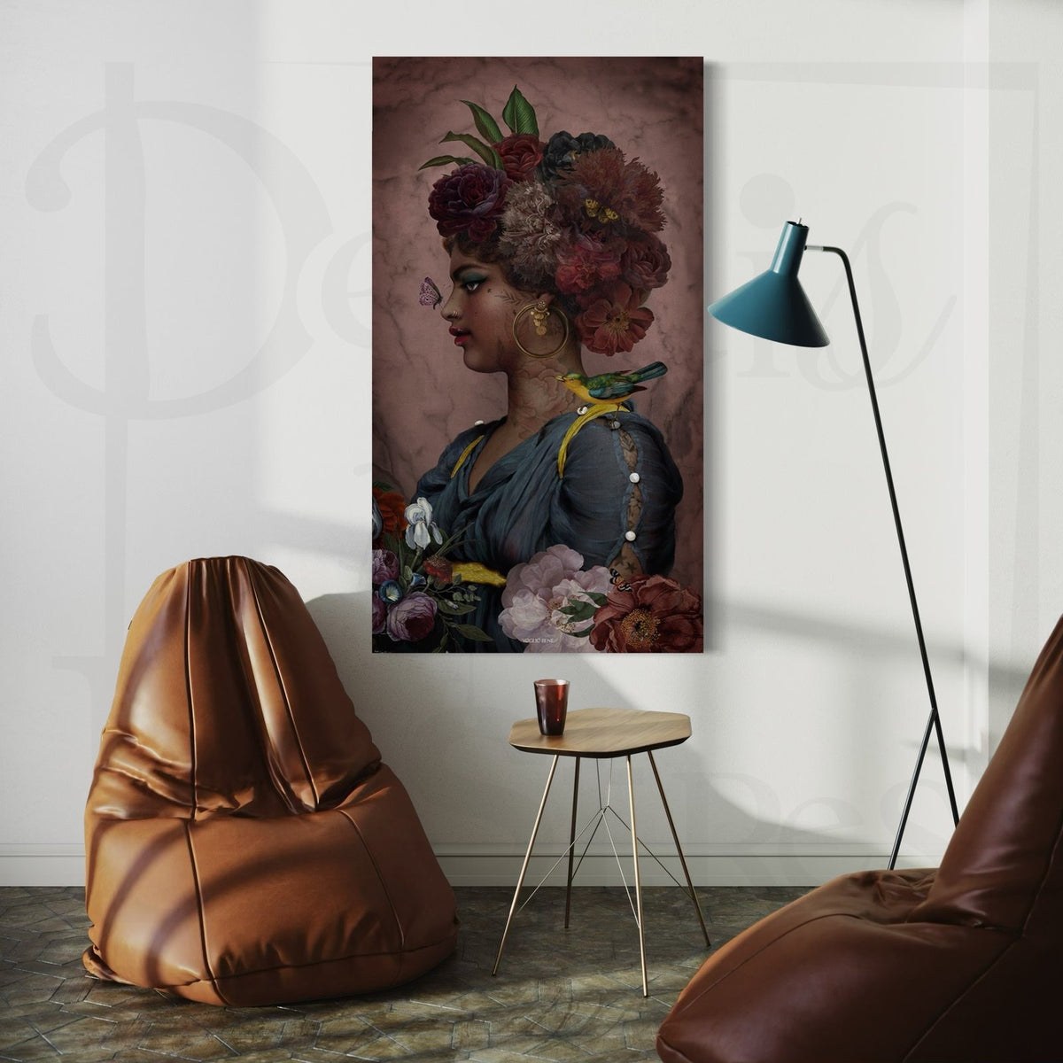 Tenture Black Beauty vue 1