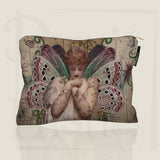 Trousse en velours Voglio Bene ANGEL - 17 x 23 cm