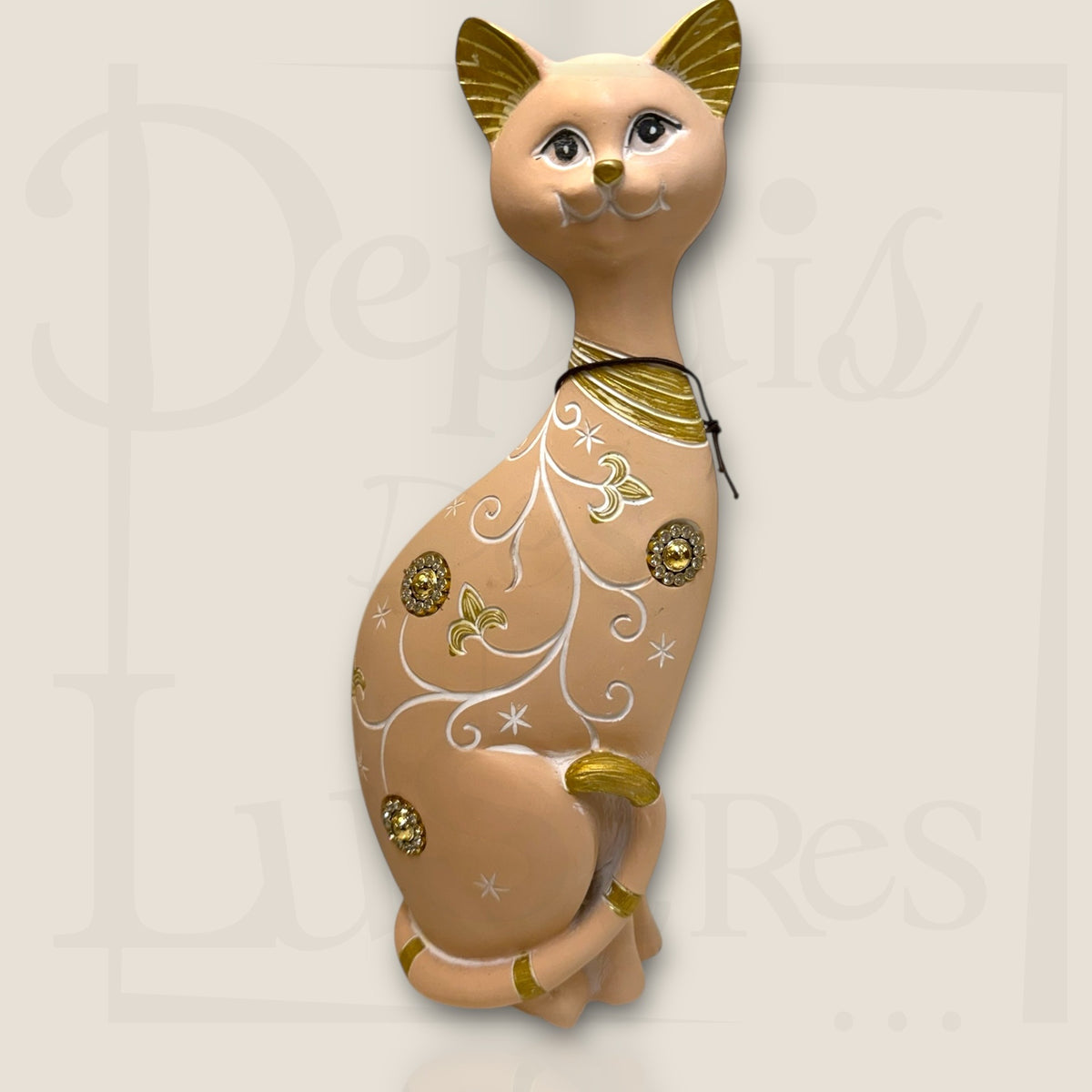 Statuette Chat vue 2
