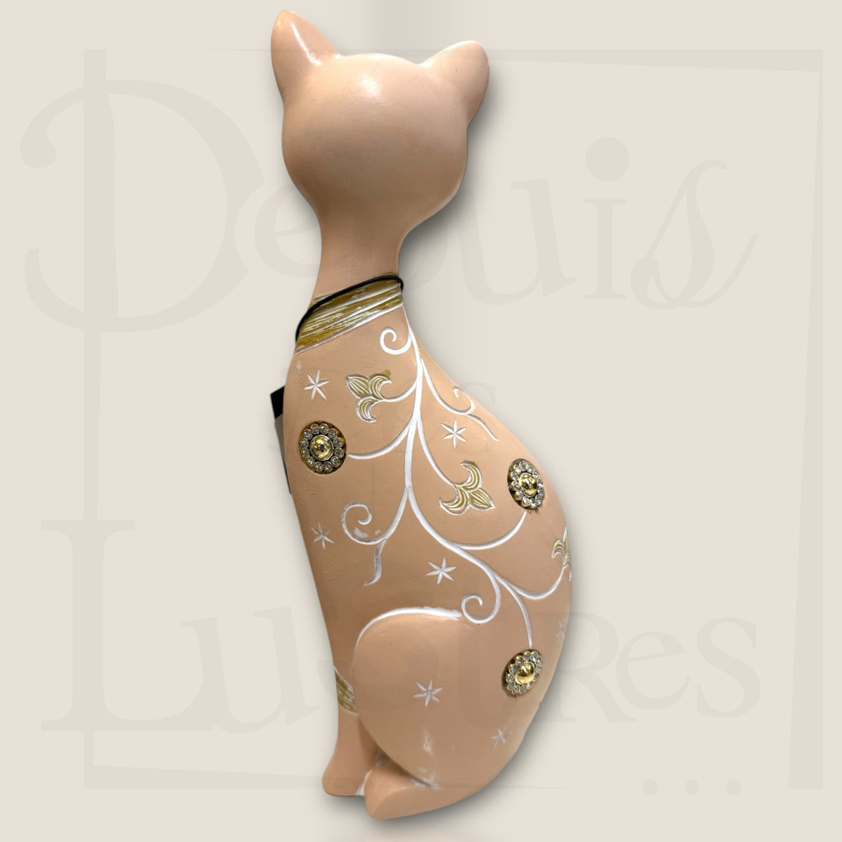 Statuette Chat vue 3