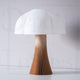 Lampe décorative écoresponsable teinte orange bois 48 cm – Filament