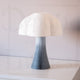 Petite lampe design écoresponsable 23 cm – Filament couleur bleu