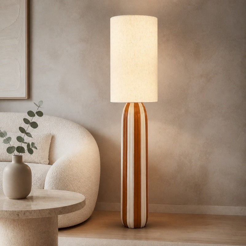 Lampadaire MALORY lignée 123cm - EDELWEISS