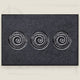 Tapis de sol Finn anthrazit - 50 x 75 cm - Salon Loewe