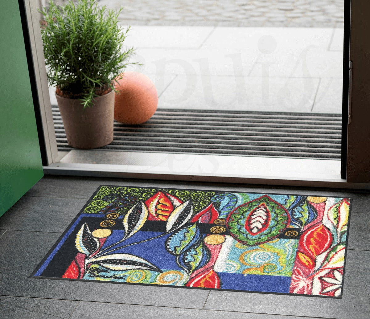 Tapis Foglie nel vento vue 2