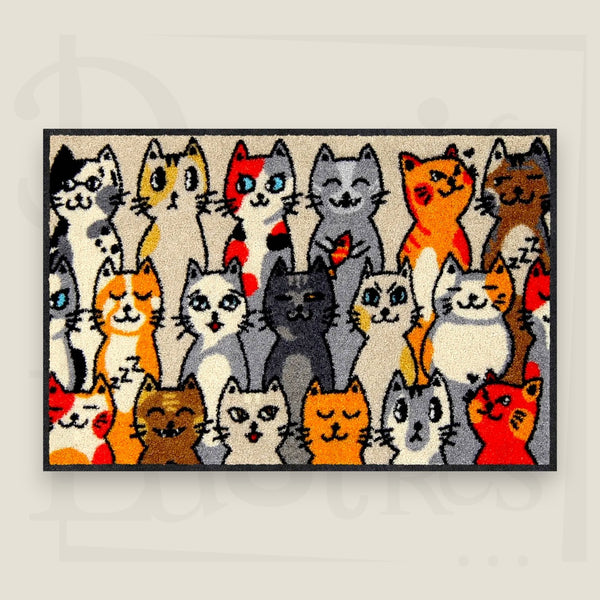Tapis Kitty People 50x75 vue 1