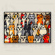 Tapis de sol Kitty People - 50 x 75 cm - Salon Loewe