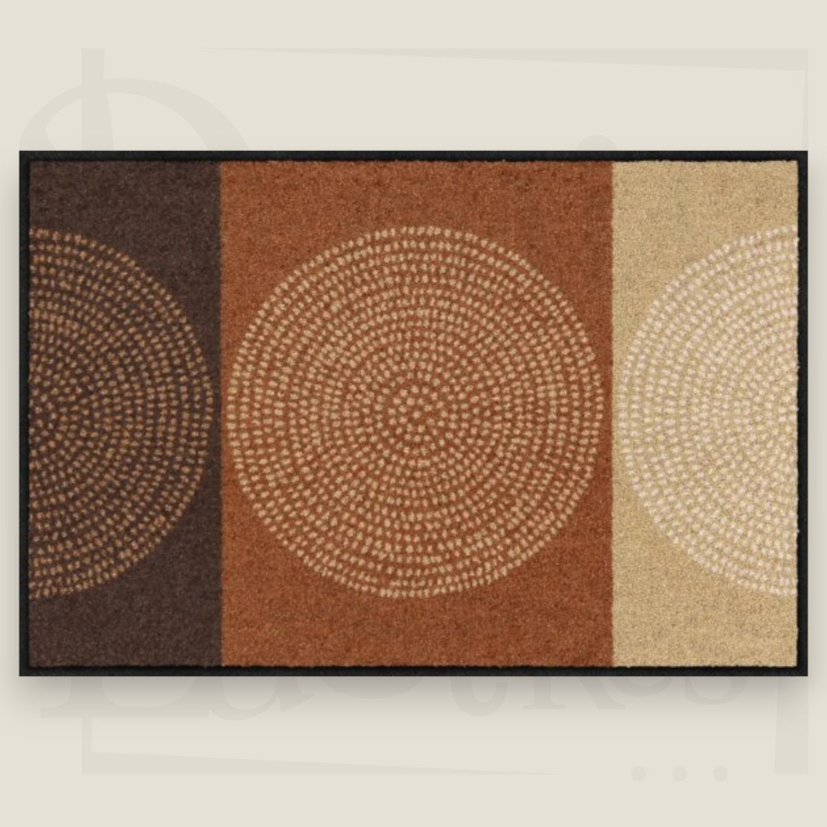 Tapis Nestor Mocca 50x75 vue 1