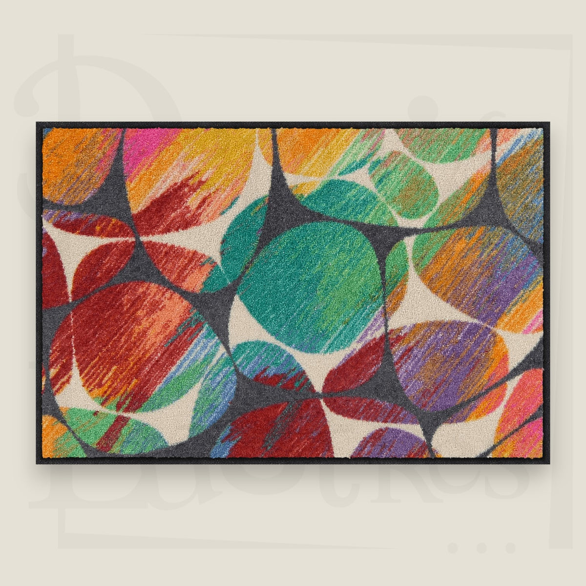 Tapis Stone Layers vue 1
