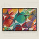 Tapis de sol Stone Layers colourful - 50 x 75 cm - Salon Loewe