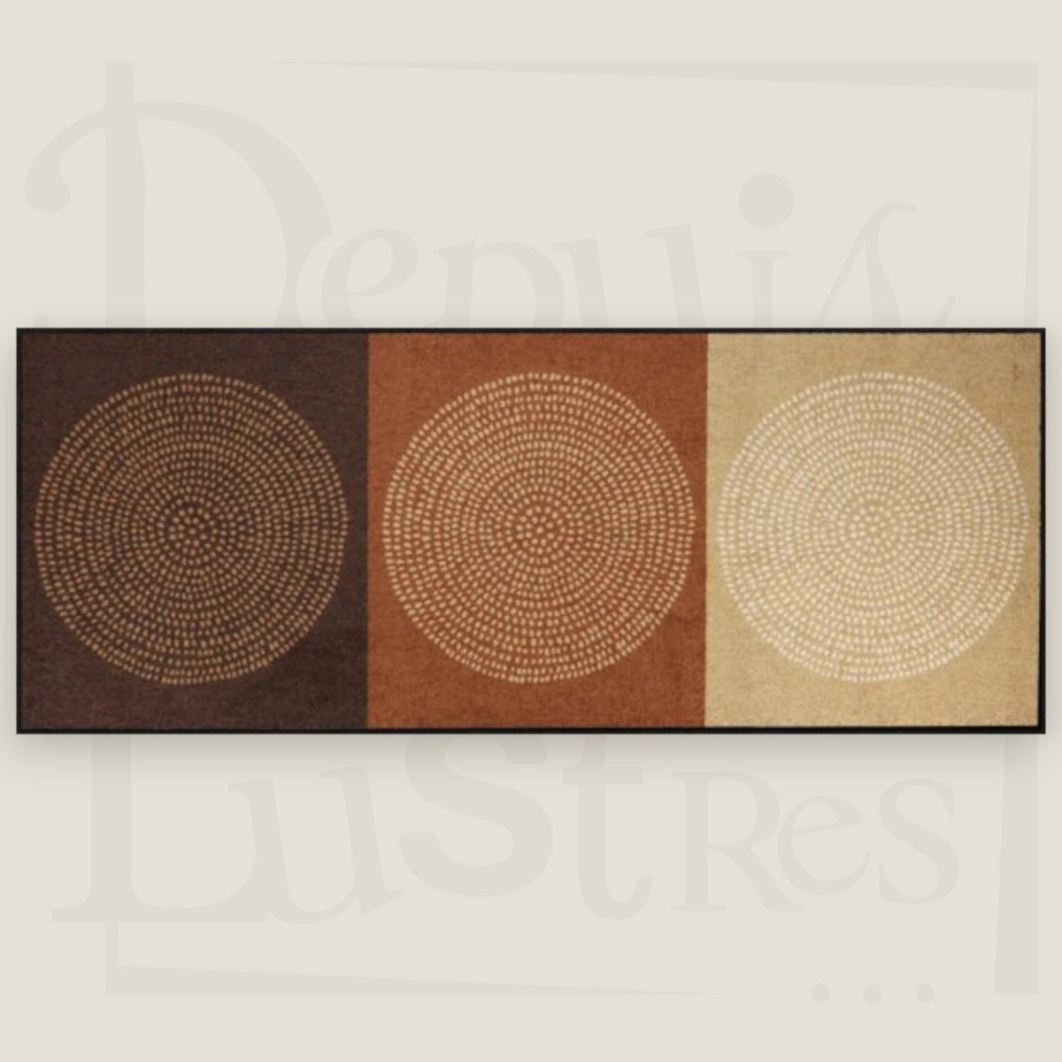Tapis Nestor Mocca 75x190 vue 1