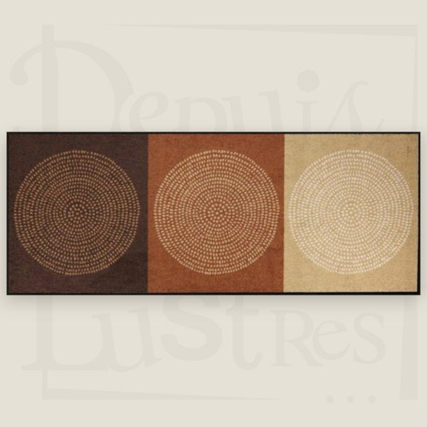 Tapis Nestor Mocca 75x190 vue 1