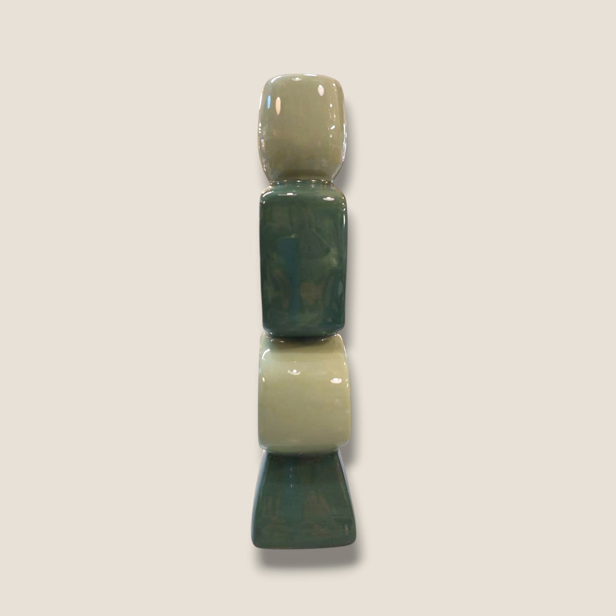 Bougeoir chandelier vert — QUE RICO