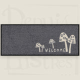 Tapis de sol Welcome Mushrooms - 30 x 75 cm - Salon Loewe