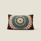 Coussin brodé Zeno Forêt – 40 x 60 cm