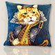 Coussin Velours Chat Royal OIA - Portrait Animal
