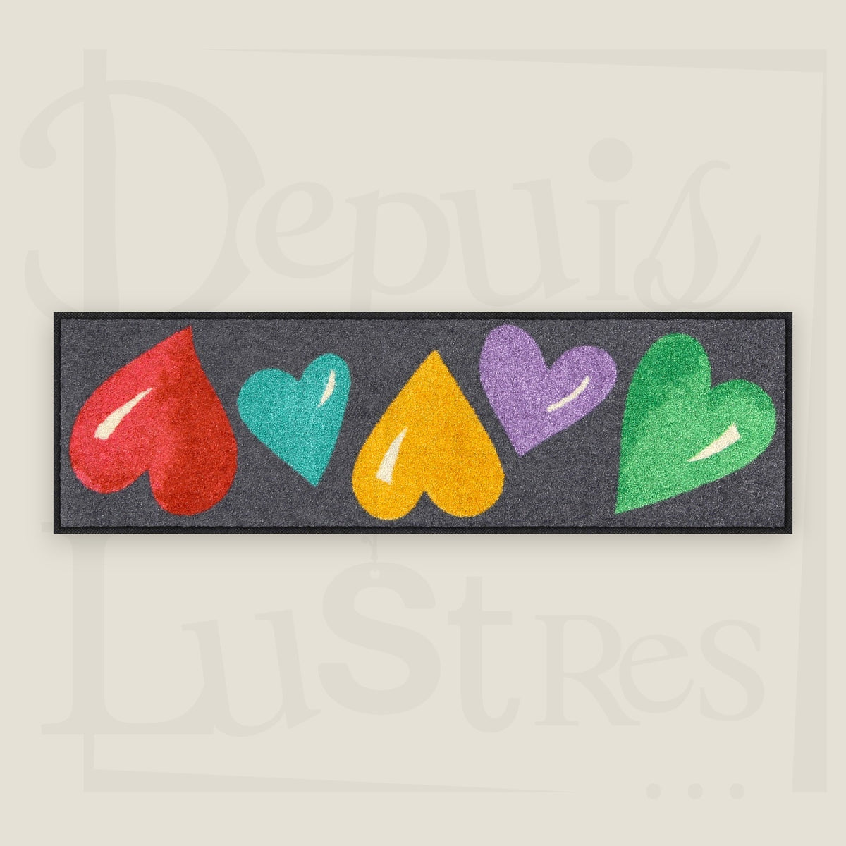 Tapis Big Hearts vue 1