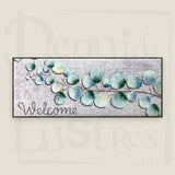 Tapis de sol Eucalyptus Welcome - 30 x 100 cm - Salon Loewe