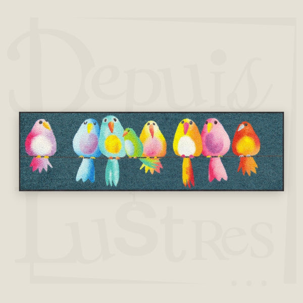 Tapis Rainbow Birds vue 1