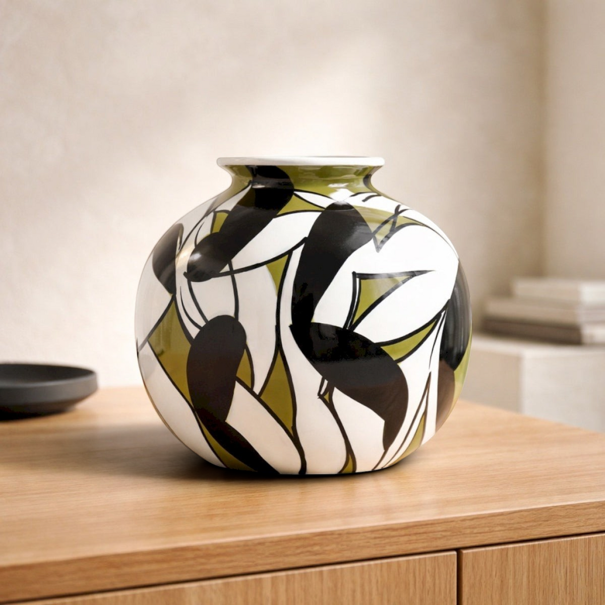 Vase boule céramique LOAN 26cm