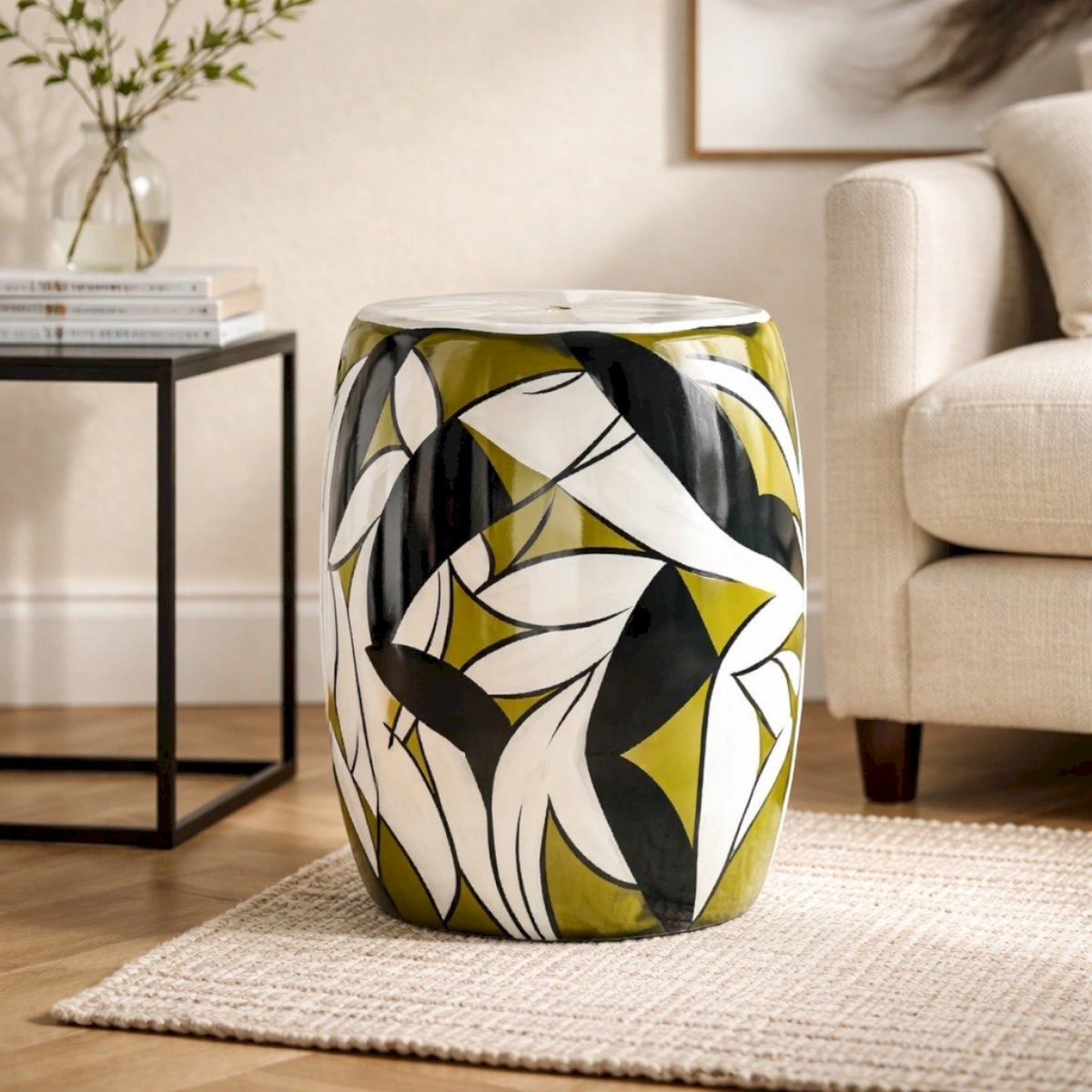 Tabouret céramique LOAN