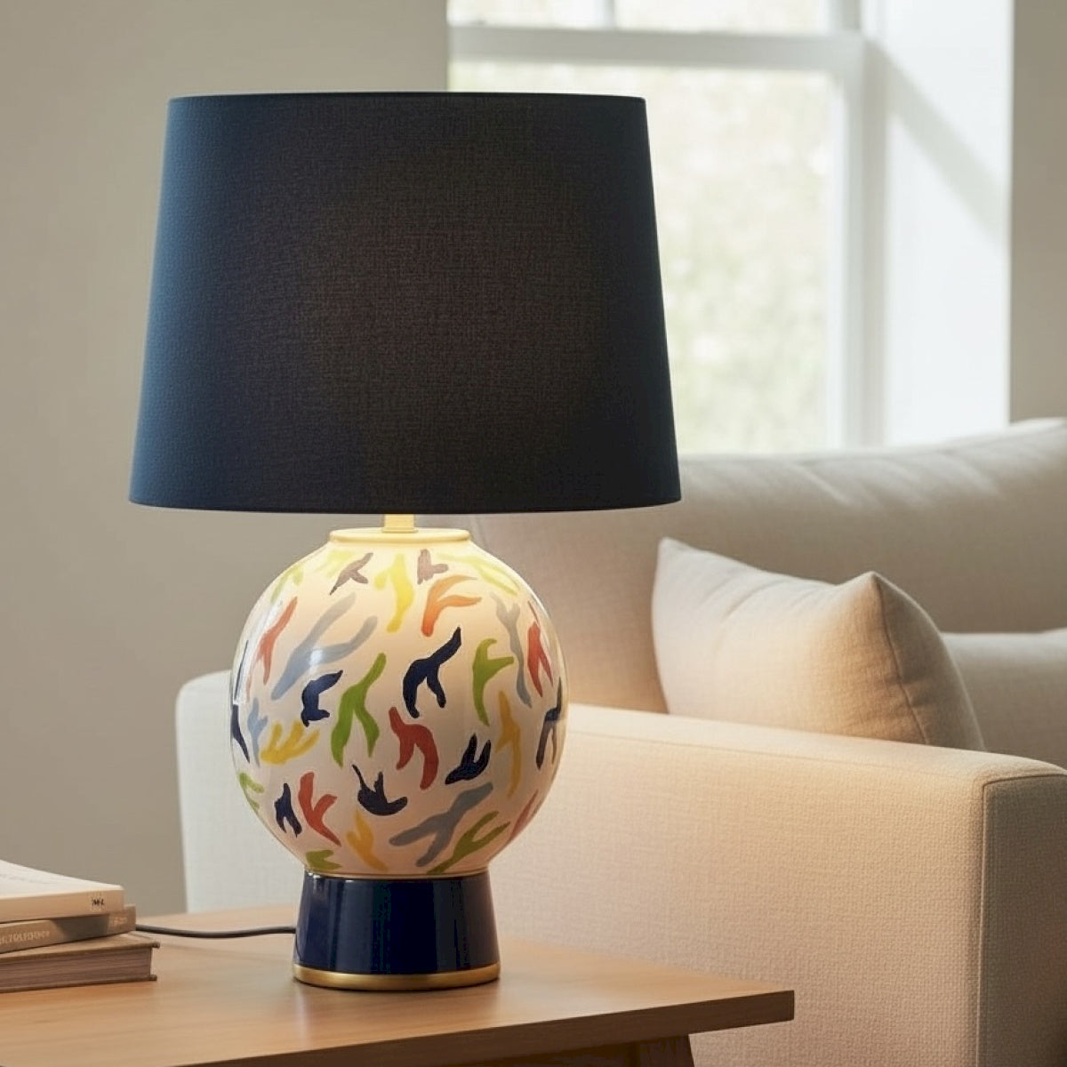 Lampe à poser céramique MALINI E27