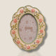 Cadre photo ovale fleuri – Style romantique champêtre