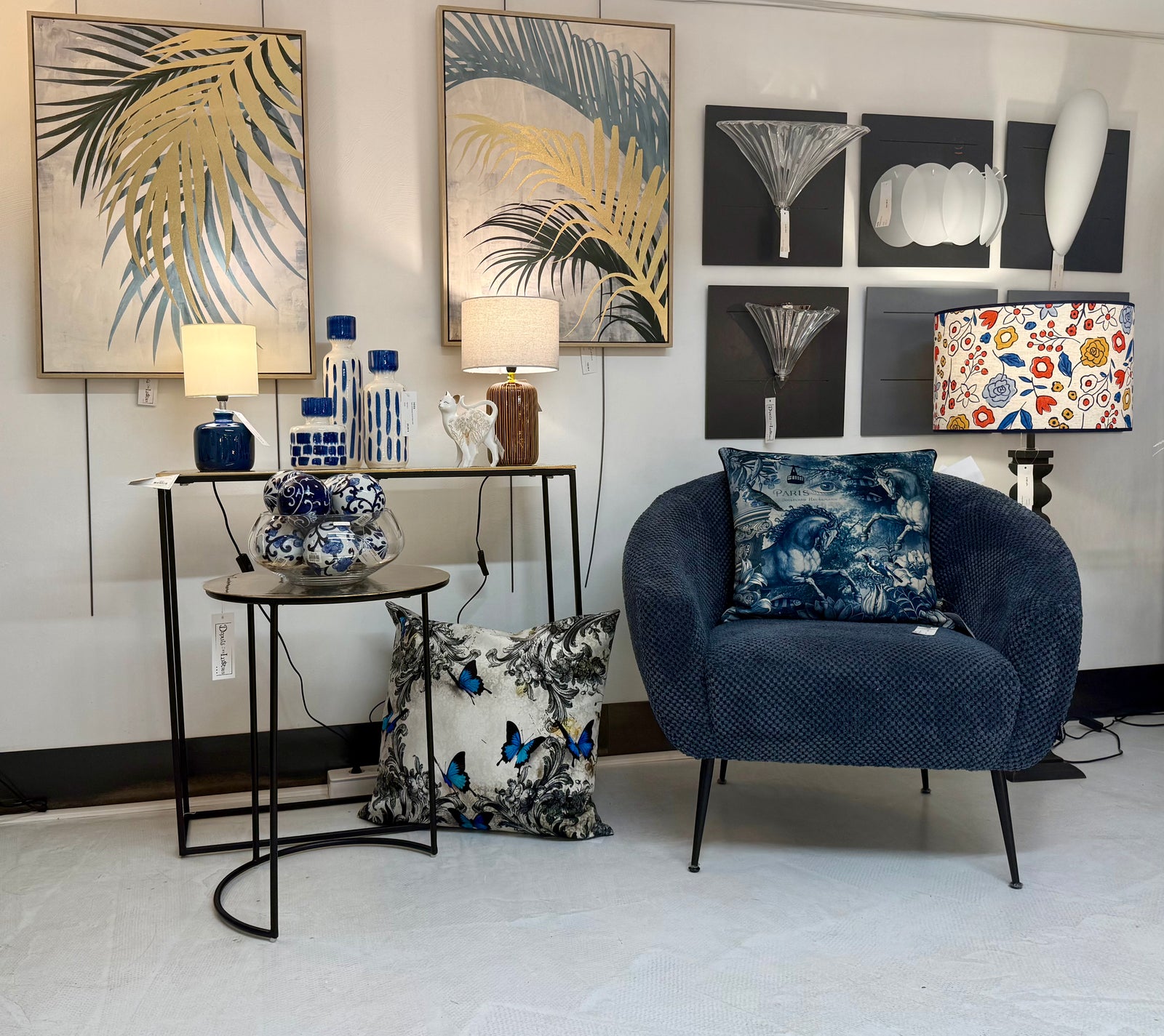 Ambiance bleu