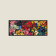 Tapis de couloir Mille Fleurs – Motif fleuri coloré 30 x 75 cm