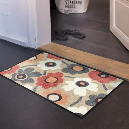 Tapis d'entrée Blooming Harmony Salon Loewe en situation