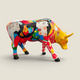 Vache décorative Homage to Picowso's African Period (large) - 28 cm x 17 cm - CowParade