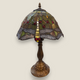 Lampe à poser style Tiffany – Motifs libellules et vitrail Art Nouveau