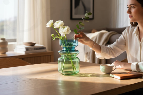 Vase en verre coloré HOFF