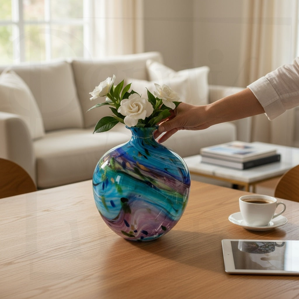 vase en verre soufflé VENISE GM
