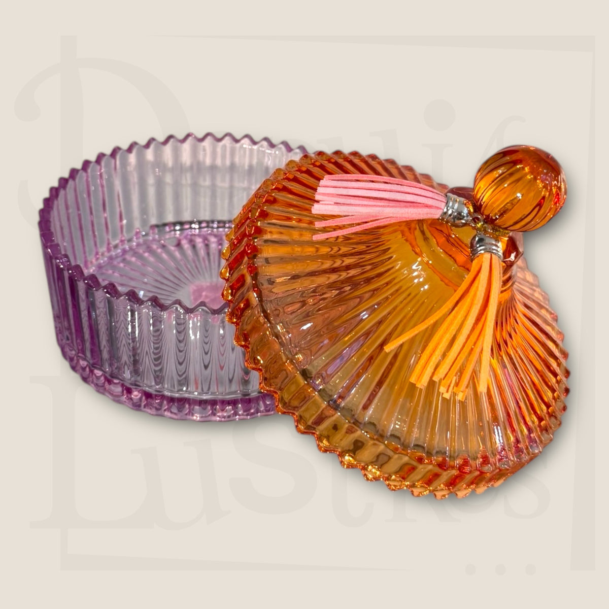 Boîte en Verre Coloré HOFF