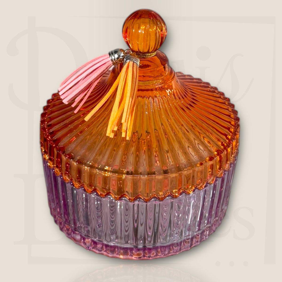 Boîte en Verre Coloré HOFF